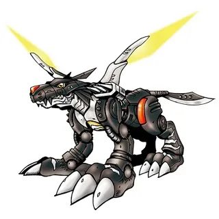 Metal Garurumon (Black)